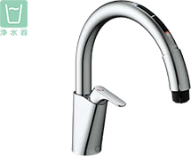 ナビッシュ シンプルタイプ B6 浄水器ビルトイン形|JF-NAB466SYX(JW)