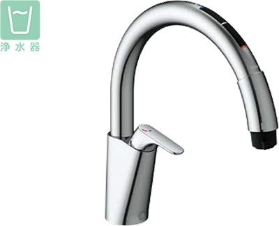 ナビッシュ シンプルタイプ B6 浄水器ビルトイン形|JF-NAB466SYX(JW)