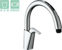 ナビッシュ B6 浄水器ビルトイン形| JF-NAB464SYX(JW)