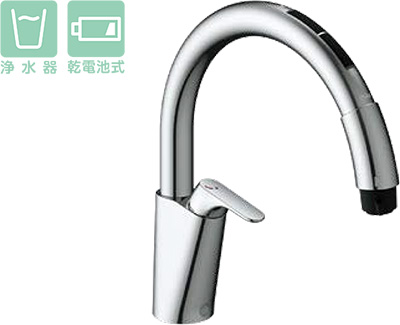 ナビッシュ B6 浄水器ビルトイン形| JF-NAB464SYX(JW)