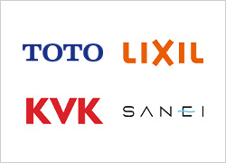 修理についてはTOTO、リクシル(LIXIL)、KVKなどの各メーカーで行えますが、交換は対応していません|蛇口交換業者の特徴・メーカー