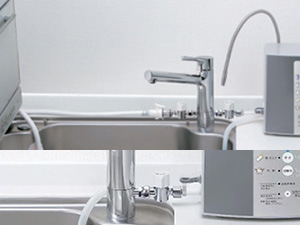 分岐水栓とは|その他キッチン水栓について