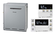 リンナイ(Rinnai)ふろ給湯器+リモコン工事費込みセット|RFS-E2405SA(B)+MBC-240V(A)