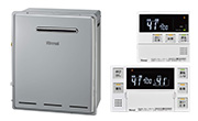 リンナイ(Rinnai)ふろ給湯器+リモコン工事費込みセット|RFS-E2405A(B)+MBC-240V(A)