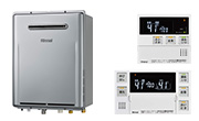 リンナイ(Rinnai)ふろ給湯器+リモコン工事費込みセット|RUF-UE240EAW+MBC-240V(A)