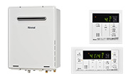 リンナイ(Rinnai)ふろ給湯器+リモコン工事費込みセット|RUF-A2405AW(C)+MBC-155V(A)