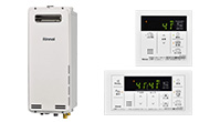 リンナイ(Rinnai)スリム型ふろ給湯器+リモコン工事費込みセット|RUF-SA2005SAW(A)+MBC-155V(A)