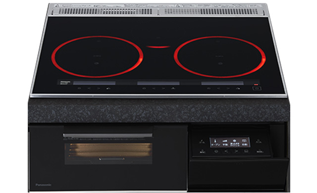 AシリーズTタイプの天板カラーがジェットブラックのIH! パナソニック Aシリーズ Tタイプ KZ-A1T6K