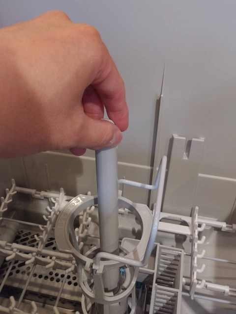 センターノズルが伸びる食洗機|リンナイ、ディープタイプの洗浄機能