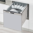 リンナイ ビルトイン食洗機 扉カラー:グレー