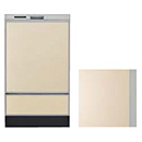 リンナイ ビルトイン食洗機 扉カラー:ベージュ