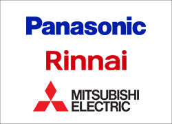 修理についてはパナソニック(Panasonic)、リンナイ(Rinnai)、三菱電機(Mitsubishi)などの各メーカーで行えますが、交換は対応していません|食洗機交換業者の特徴・メーカー