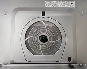 ファンを汚さない設計