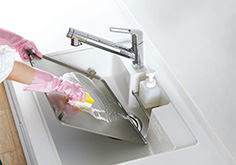 コンパクトでお手入れラクラク