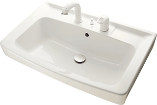 陶器製の大型洗面器|LIXIL(INAX)オフト洗面器の特徴