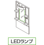 1面鏡(鏡裏収納なし)|TOTO Vシリーズ化粧鏡のラインナップ