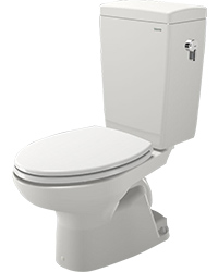 タンク式トイレ(床排水200mm/手洗いなし)便座は別売