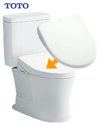 TOTO「ピュアレストQR便器+アプリコットF1便座」の工事費込みセット|CS232B+SH232BA+TCF4714|工事費込み174,672円(税込)